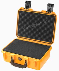 Maleta Peli Storm iM2100 amarilla con espuma