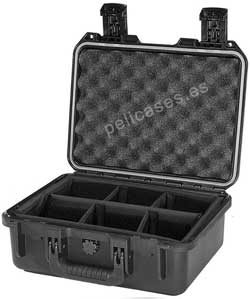 Maleta Peli Storm iM2100 negra con divisores