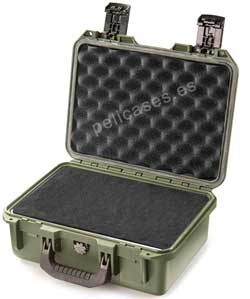 PELICAN STORM CASE iM2100 verde con foam