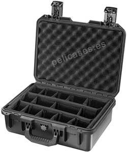 Maleta Peli Storm iM2200 negra con divisores