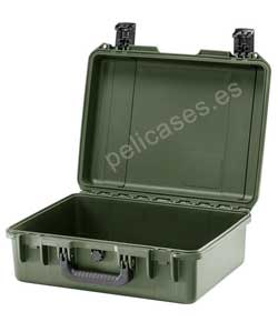 Maleta Pelican Storm iM2400 verde militar sin espuma