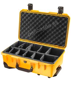 PELICAN STORM CASE iM2500 amarilla con divisores