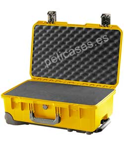 Maleta Peli Storm iM2500 amarilla con espuma