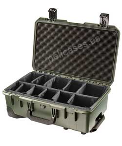 PELICAN STORM CASE iM2500 verde con divisores